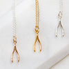 Wishbone necklace