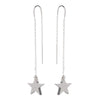 Chunky star drop earrings