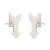 Arrow stud earrings