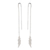 Lightning bolt drop earring