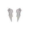 Large Lightning bolt studs