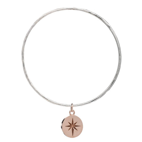 Starburst disc bangle