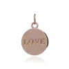 'Love' charm necklace