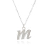 Personalised lower case initial necklace    (all letters available)