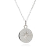 Starburst charm necklace