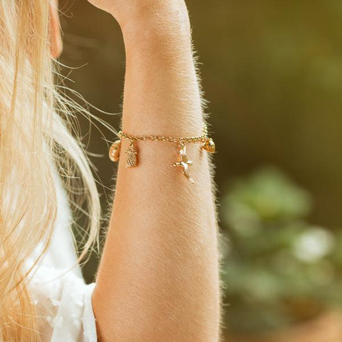 Summertime charms bracelet