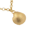 Clam shell anklet