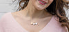 Triple heart necklace