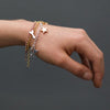 Lightning bolt charm bracelet