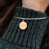 'Love' disc bangle