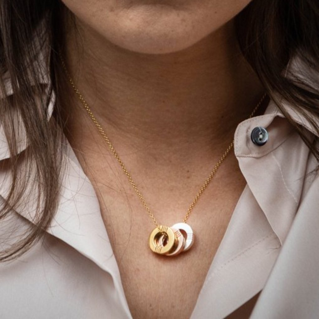 Triple infinity necklace outlet