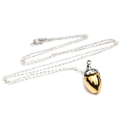 Acorn necklace