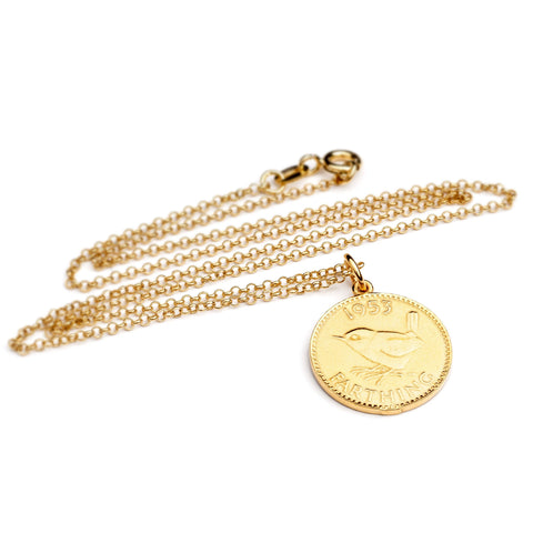Lucky coin necklace
