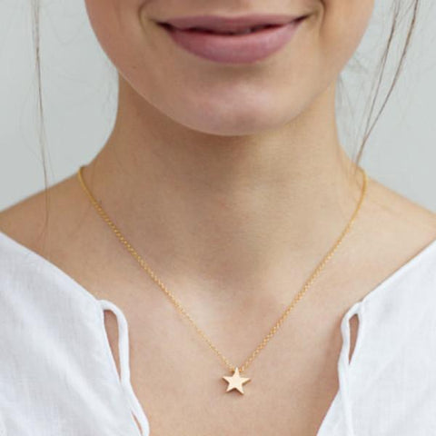 Chunky star necklace