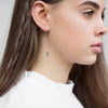 Lightning bolt drop earring